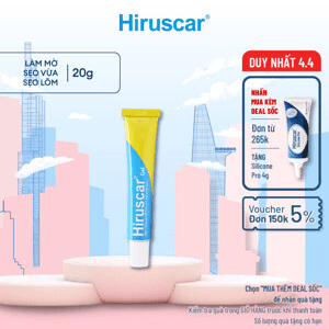 Ảnh Kem hỗ trợ trị sẹo Hiruscar 20g