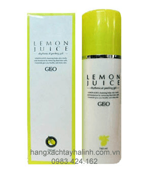 Ảnh Tẩy da chết Geo Lemon Juice Rhythmical Peeling Gel 180ml