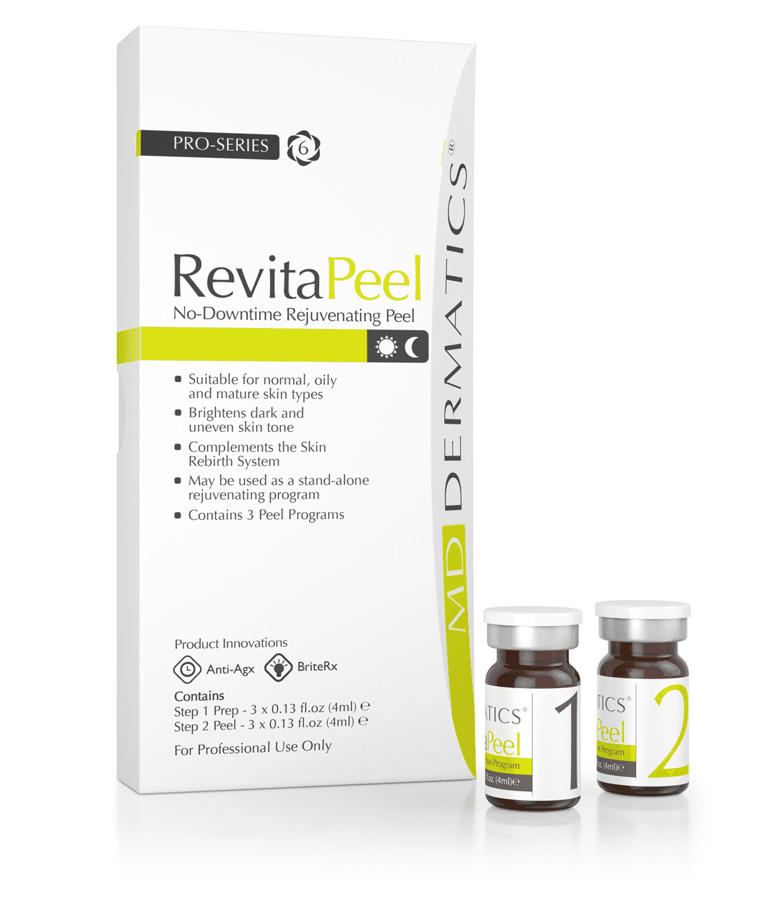 Ảnh Bộ sản phẩm tẩy tế bào chết, tái tạo da MD Dermatics RevitaPeel