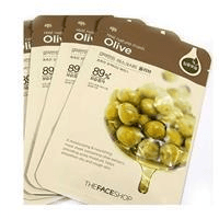 Ảnh Mặt nạ The Face Shop Real Nature Mask Olive