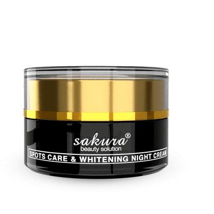 Ảnh Kem dưỡng trắng da trị nám cao cấp ban đêm Sakura Spot Care & Whitening Night Cream - 30g