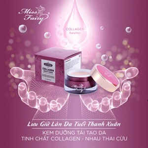 Ảnh Kem dưỡng da tinh chất collagen nhau thai cừu Miss Fairy 15g