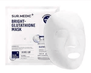 Ảnh Mặt nạ dưỡng trắng chuyên sâu Sur.Medic Bright Glutathione Mask
