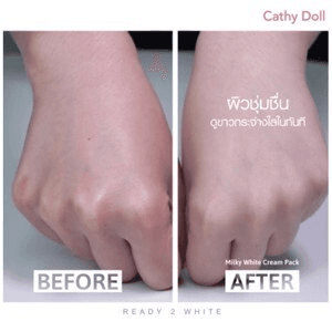 Ảnh Mặt nạ ủ trắng da tức thì Cathy Doll Ready 2 White Milky White Cream Pack 100ml
