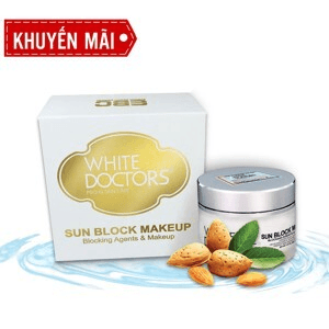 Ảnh Kem chống nắng trang điểm White Doctors Sun Block Makeup - 40 ml