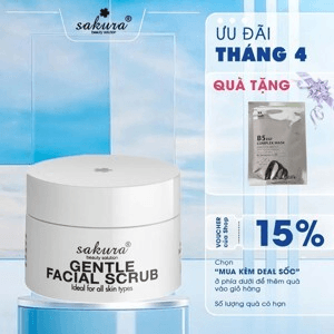 Ảnh Tẩy tế bào chết Sakura Gentle Facial Scrub