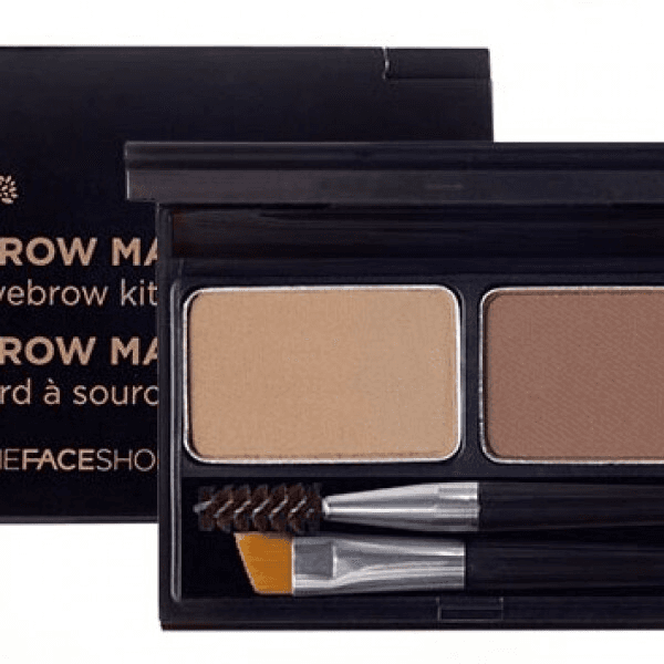 Ảnh Bột kẻ chân mày The Face Shop Brow Master Eyebrow Kit