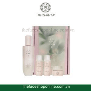 Ảnh Bộ 4 sản phẩm tinh chất dưỡng sáng mịn da TheFaceShop Yehwadam Revitalizing Serum Special Gift Set