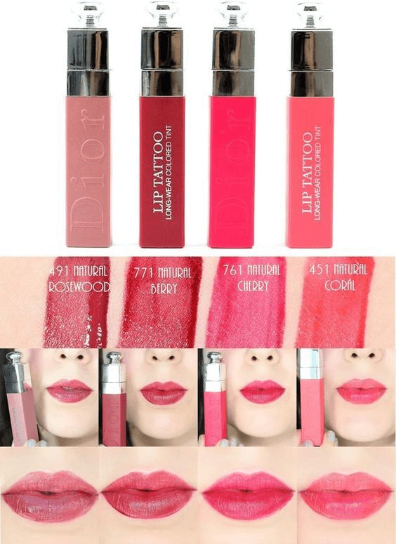 Ảnh Son Dior Lip Tattoo