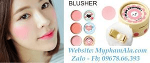 Ảnh Phấn má hồng The Face Shop Lovely MEEX Pastel Cushion Blusher