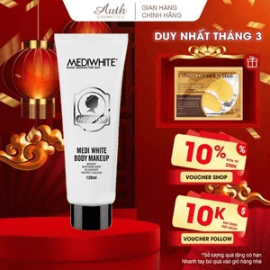 Ảnh Kem trang điểm làm trắng da toàn thân Medi White Body Makeup 120ml