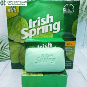 Ảnh Xà bông cục diệt khuẩn Irish Spring - 106.3g