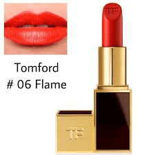 Ảnh Son Tom Ford màu 06 Flame (Đỏ cam)