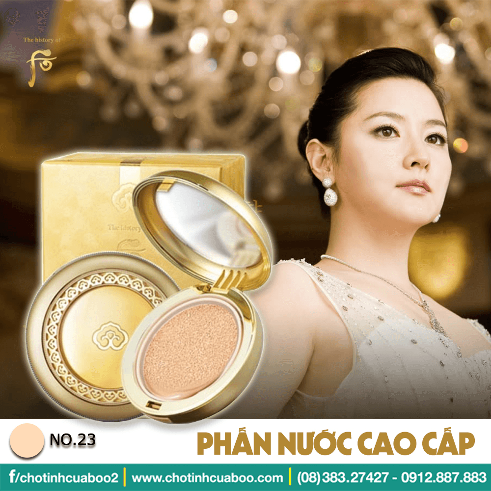 Ảnh Phấn nước Whoo Luxury Golden Cushion SPF50+/PA+++