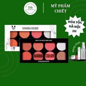 Ảnh Set má hồng tạo khối Sivanna Colors Ultra Blush Palette 8 ô