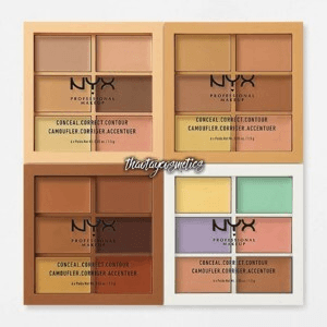 Ảnh Kem che khuyết điểm & tạo khối 6 Màu Nyx Conceal Correct Contour