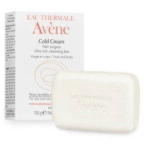 Ảnh Thanh kem rửa mặt và tắm cho da khô Avene Cold Cream Ultra Rich Cleansing Bar 100ml