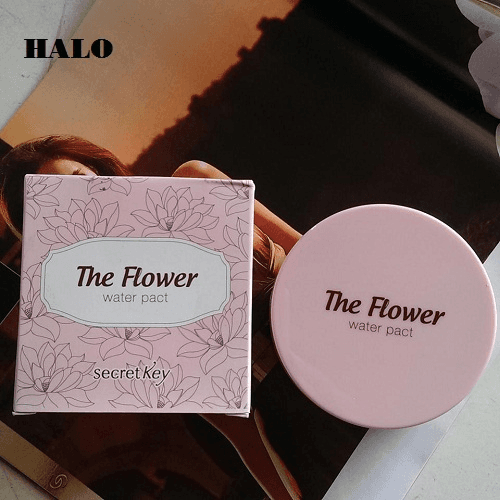 Ảnh Phấn trang điểm 4 trong 1 Secret Key The Flower Water Pact SPF50+/PA+++