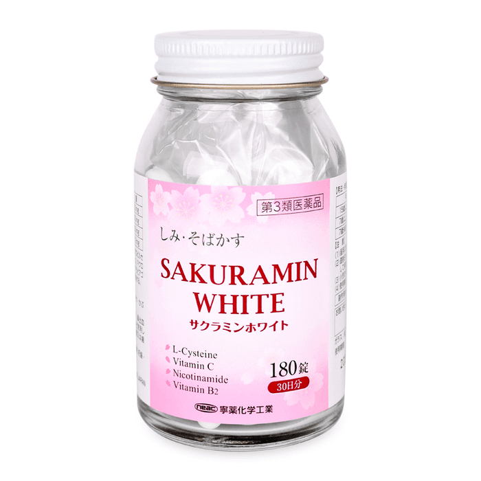 Ảnh Viên uống Josephine Sakuramin White 180 viên - trị nám, trắng da