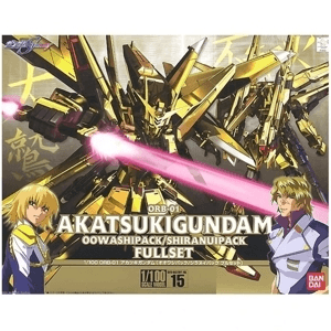 Ảnh Mô hình HG Shiranui Akatsuki Gundam Bandai