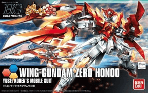 Ảnh Mô hình lắp ráp HG BF Wing Gundam Zero Honoo Bandai