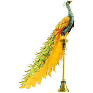 Ảnh Mô hình kim loại lắp ráp 3D Piececool Con Công Peacock
