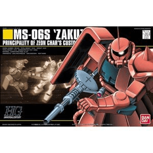 Ảnh Đồ chơi lắp ráp gundam HGUC Char's Zaku II