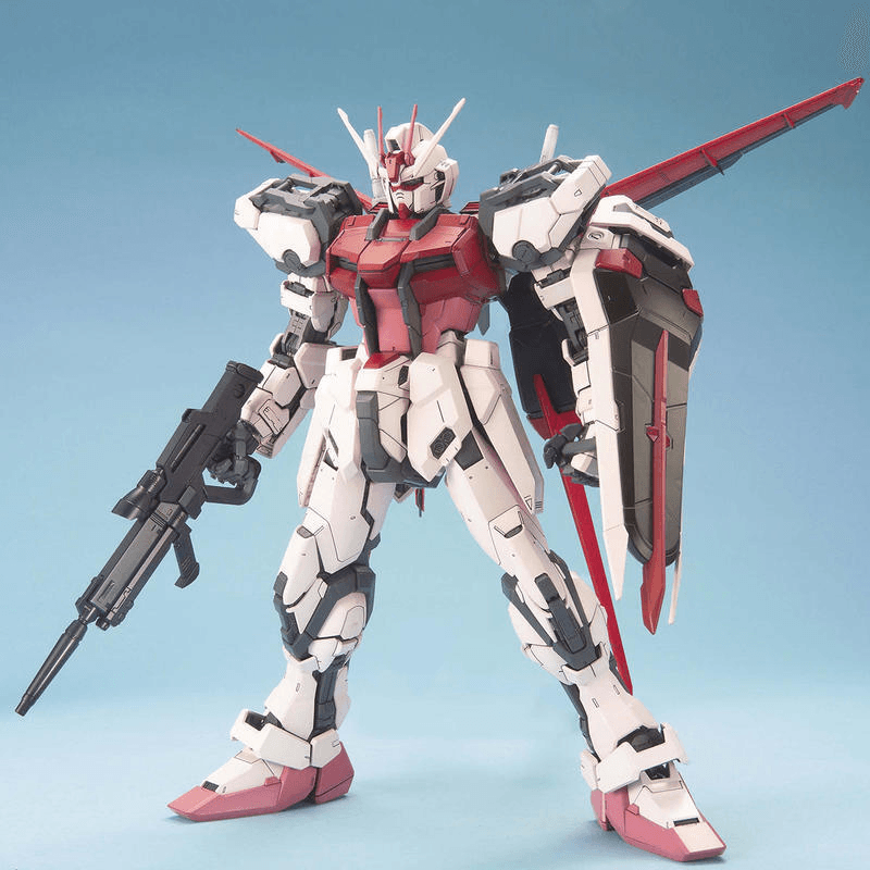 Ảnh Mô Hình Bandai Gundam PG Strike Rouge + Sky Grasper