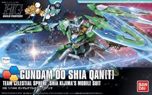 Ảnh Mô Hình Gundam Bandai HGBF 00 Shia QAN T