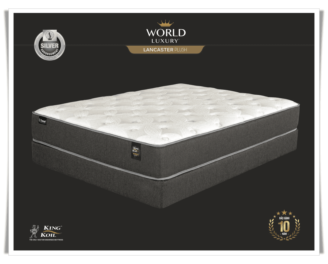 Ảnh Nệm lò xo Everon Kingkoil Lancaster Plush