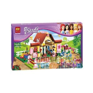 Ảnh Hộp ráp chuồng ngựa Hồ Trái Tim Bela 10163