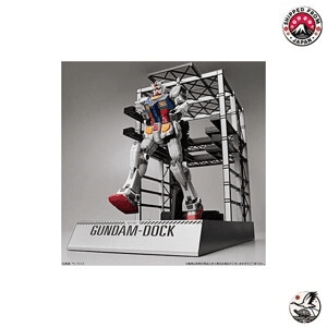 Ảnh Mô hình Gundam HG RX-78F00 G-DOCK Gundam Factory Yokohama 1/144 Bandai