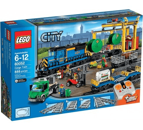 Ảnh LEGO City 60052 - Xe lửa chở hàng Điều khiển từ xa (LEGO City Cargo Train 60052)