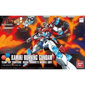 Ảnh Siêu mô hình lắp ráp Gundam HGBF Kamiki burning Bandai