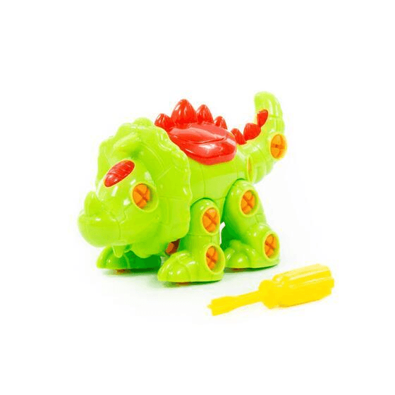 Ảnh Bộ lắp ráp khủng long 3 sừng Triceratops 32 chi tiết Polesie Toys