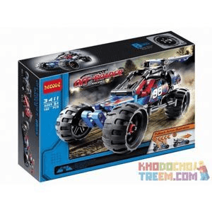 Ảnh Lego xe đua Jisi Bricks 3411