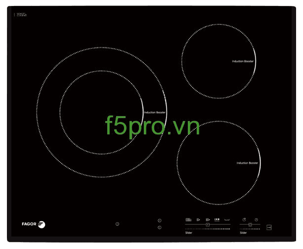 Ảnh Bếp từ âm 3 vùng nấu Fagor IF- Slider 30S