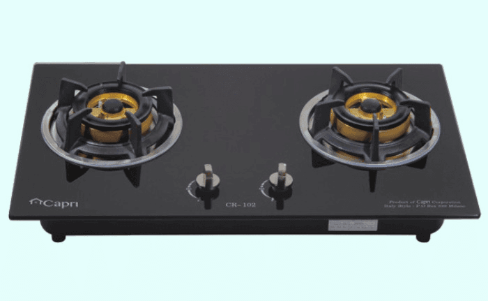 Ảnh Bếp gas âm Capri CR-102K - Màu K/ KT