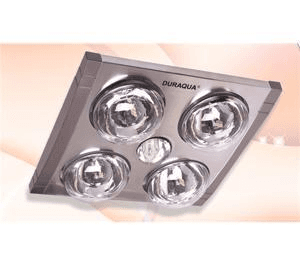 Ảnh Đèn sưởi nhà tắm Duraqua DQ4N - 4 bóng