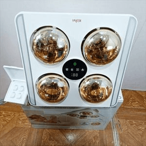 Ảnh Đèn sưởi nhà tắm 4 bóng âm trần Kohn BU06G