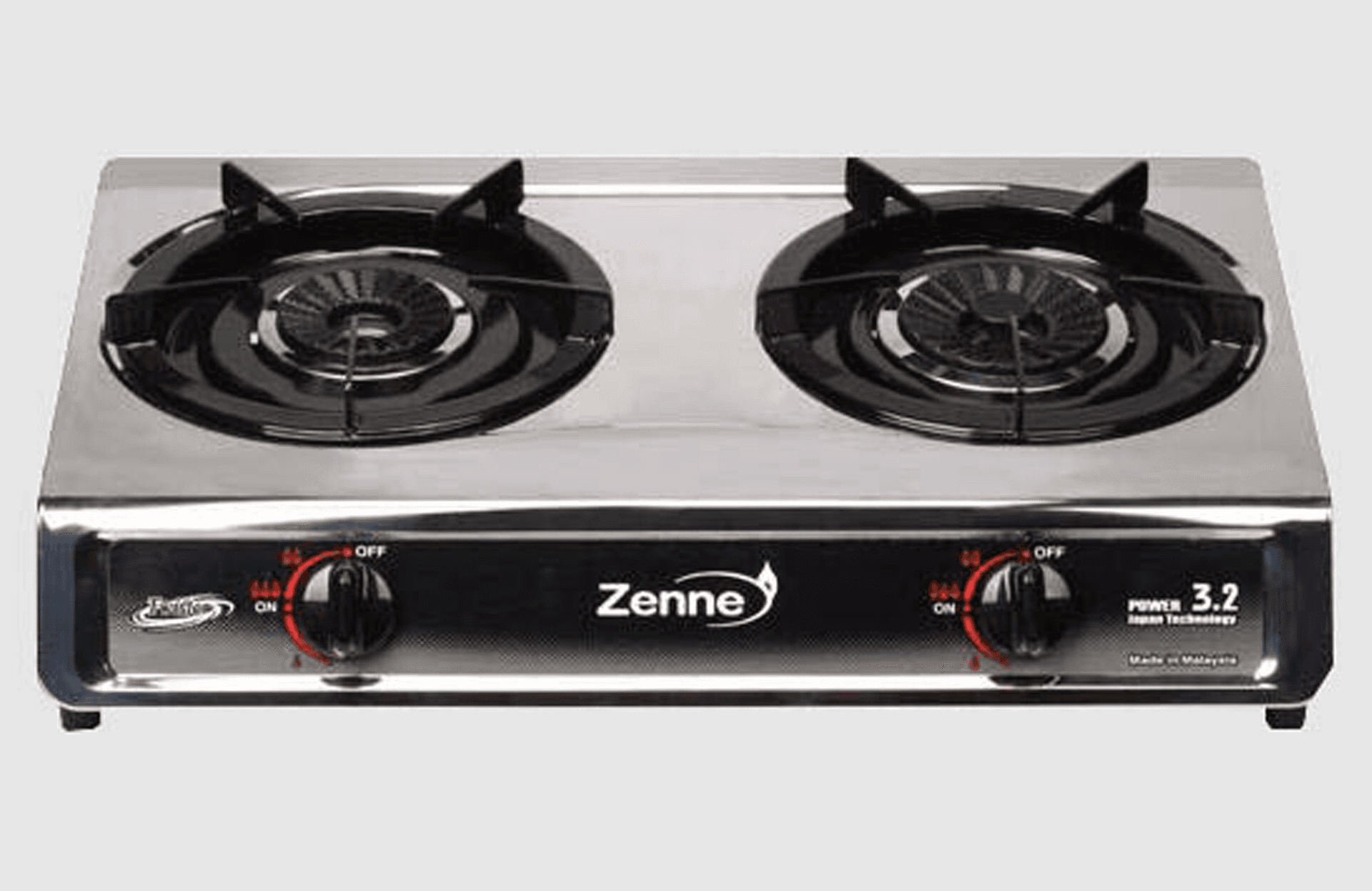 Ảnh Bếp gas dương Zenne KGS-208MS - 2 bếp