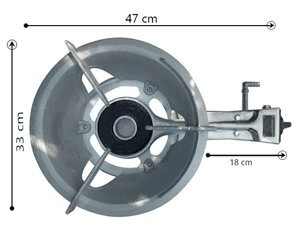 Ảnh Bếp gas công nghiệp Wonderful 5A1