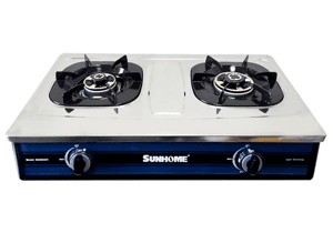 Ảnh Bếp gas dương mặt Inox sunhome SN2002VI