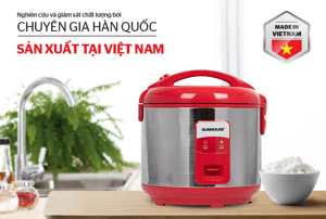 Ảnh Nồi cơm điện Sunhouse SH18G (SH-18G) - Nồi cơ, 1.8 lít, 700W