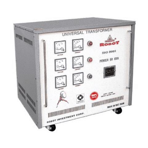 Ảnh Ổn áp Robot 3 pha 200KVA dây đồng