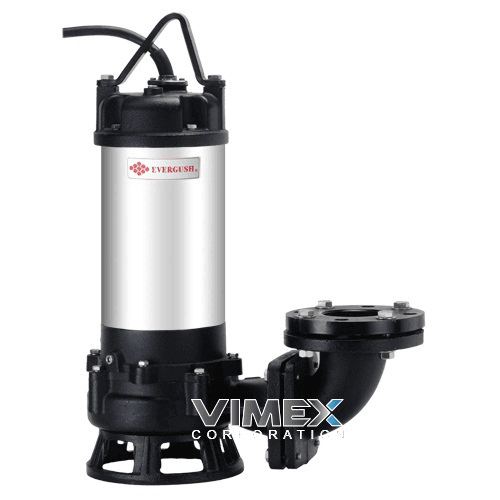 Ảnh Máy bơm chìm hút nước thải có tạp chất Evergush EFK-50T