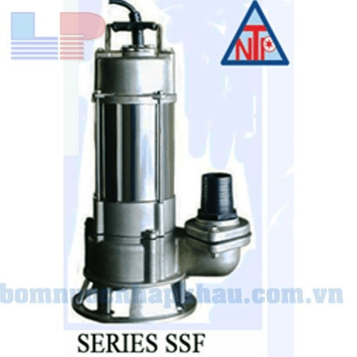 Ảnh Máy bơm chìm hút bùn inox NTP SSF250-1.75 265 1HP