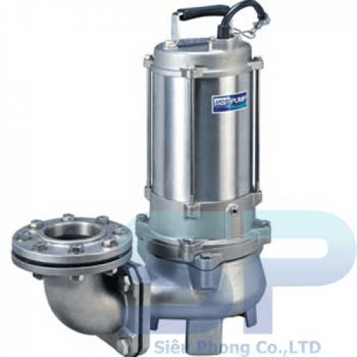 Ảnh Máy bơm chìm nước thải inox HCP 80SFU22.2 3HP