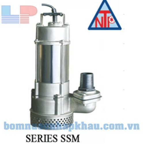 Ảnh Máy bơm chìm nước thải inox NTP SSM280-11.5 205 - 2HP