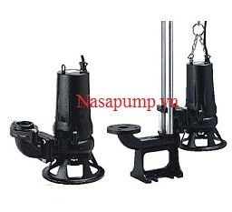 Ảnh Máy bơm chìm nước thải cánh kín Tsurumi 80BW21.5 1.5KW, 3 phao